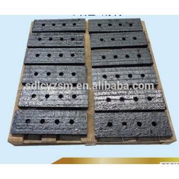 chromium carbide overlay impact resisting and heat resisting steel plate